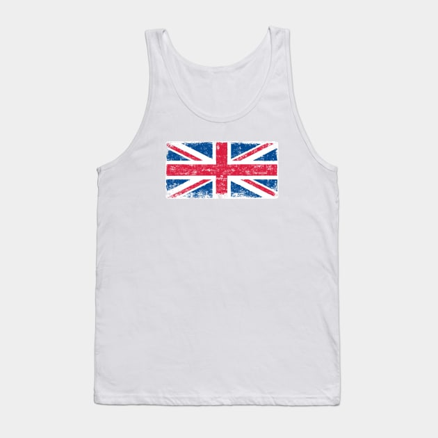 Grunge Union Jack Tank Top by StefanAlfonso